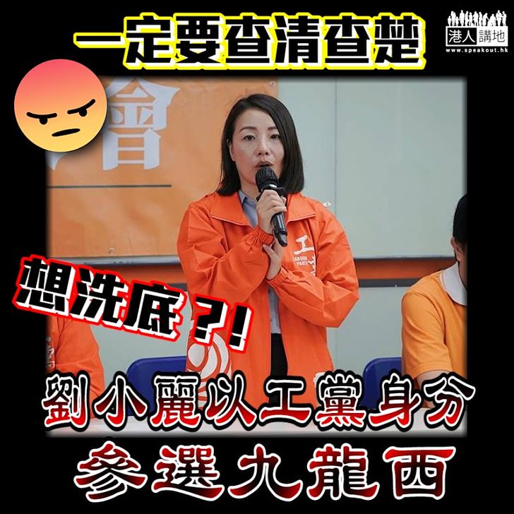【疑似洗底】劉小麗以工黨身分參選九龍西