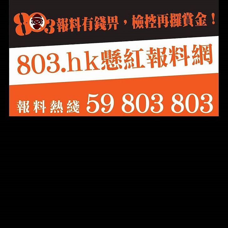 【803懸紅緝兇】「803報料網」繼續懸紅緝兇 講出香港人心聲：「我們不要縱火！不要私了！不要搞鐵路！不要裝修！更不要黑衣人治港！」