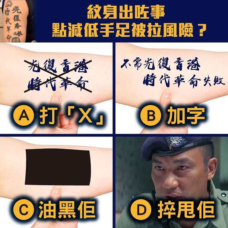 【今日網圖】紋身出咗事，點減低手足被拉風險？