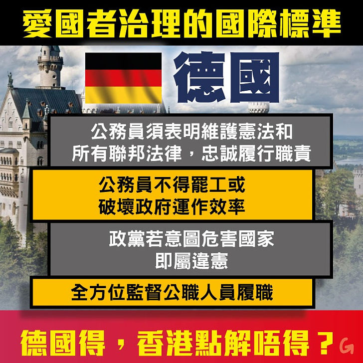 【今日網圖】愛國者治理的國際標準