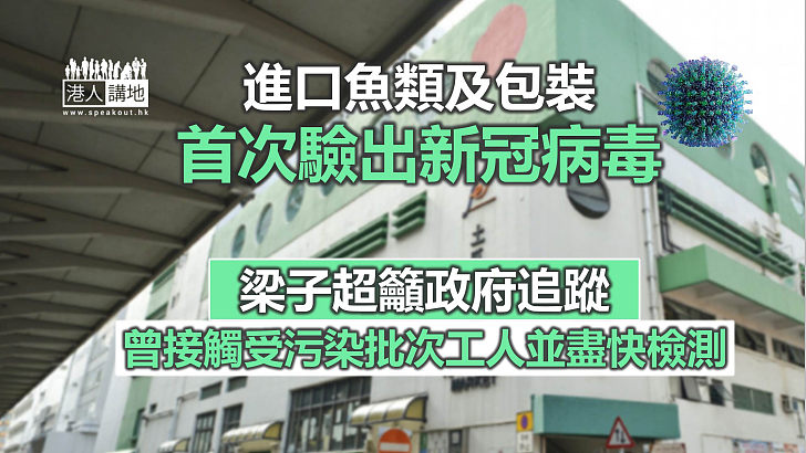 【切勿鬆懈】進口魚類及包裝首次驗出新冠病毒 梁子超籲曾接觸受污染批次工作人員盡快檢測