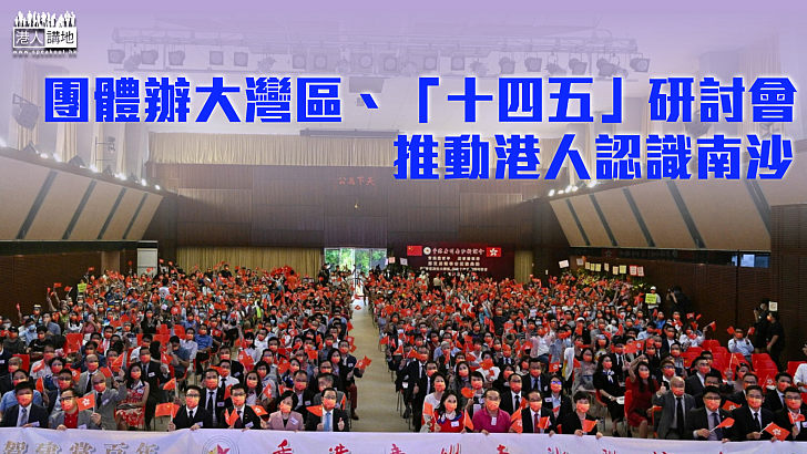 【認識國家政策】團體舉行大灣區、「十四五」研討會 推動港人認識南沙
