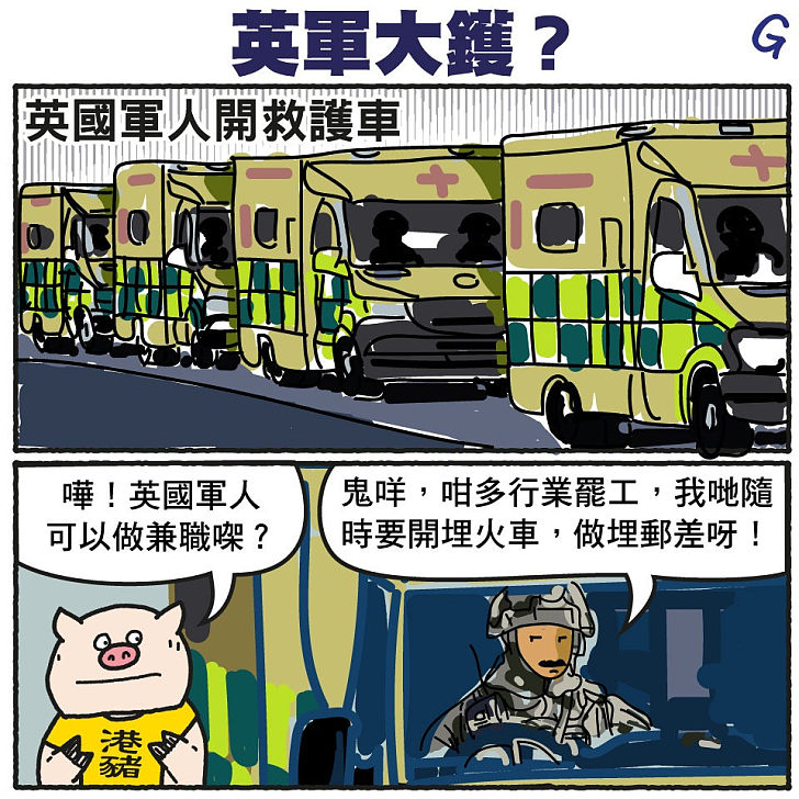 【今日網圖】英軍大鑊？