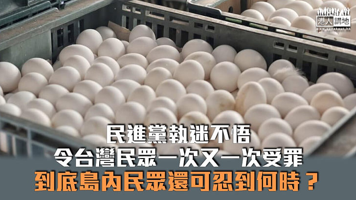【鐵筆錚錚】台灣銷毀5400萬隻雞蛋 暴露民進黨荒謬無能