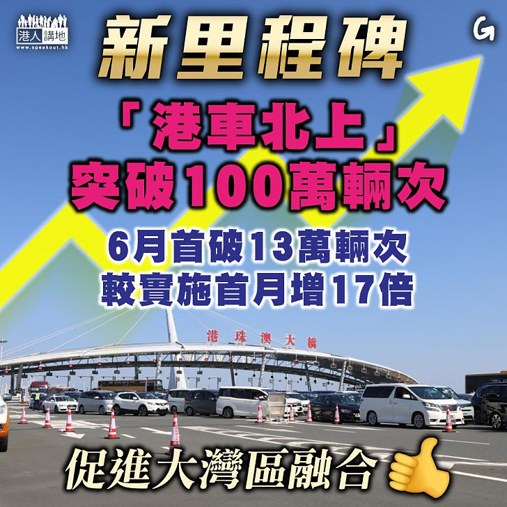 【今日網圖】新里程碑