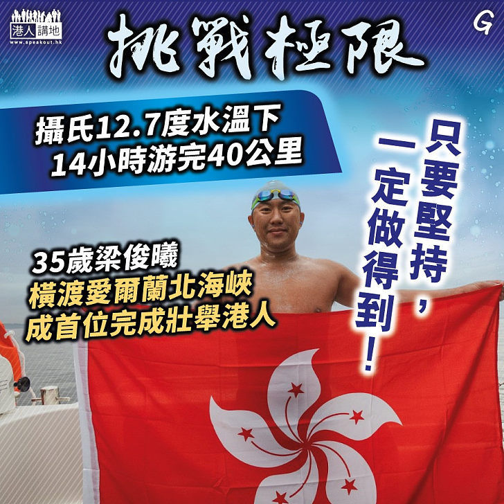 【今日網圖】挑戰極限