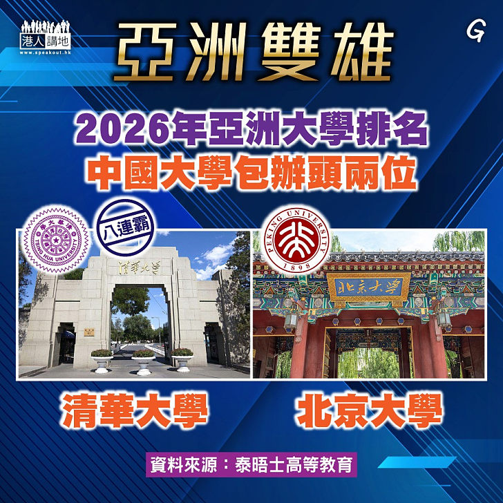 【今日網圖】亞洲雙雄