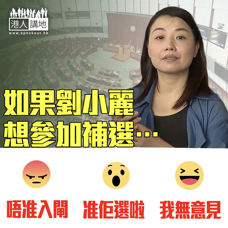 【大家點睇？】如果劉小麗想參加補選…
