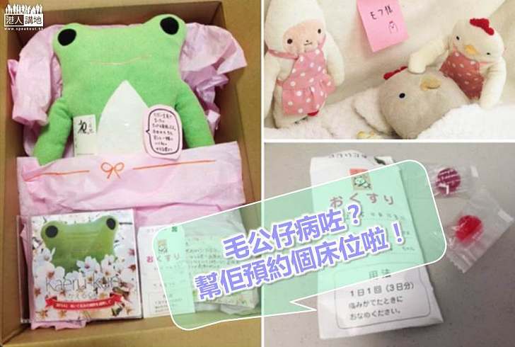 【世界搜奇】日本另類醫院 助毛公仔「回復健康」