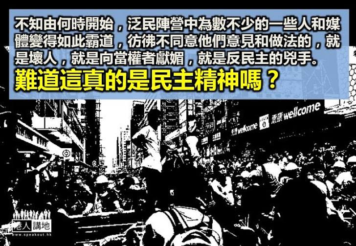 支持政改=向當權者獻媚？？？