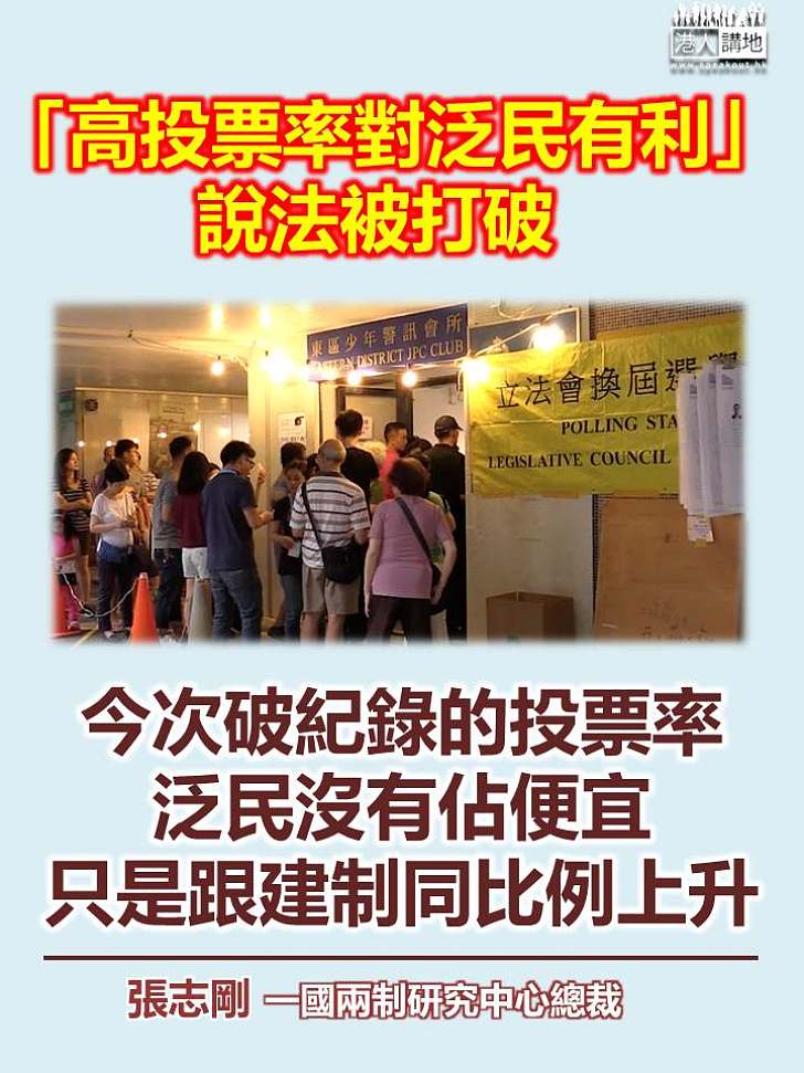 立法會選舉對香港政治格局的新啟示